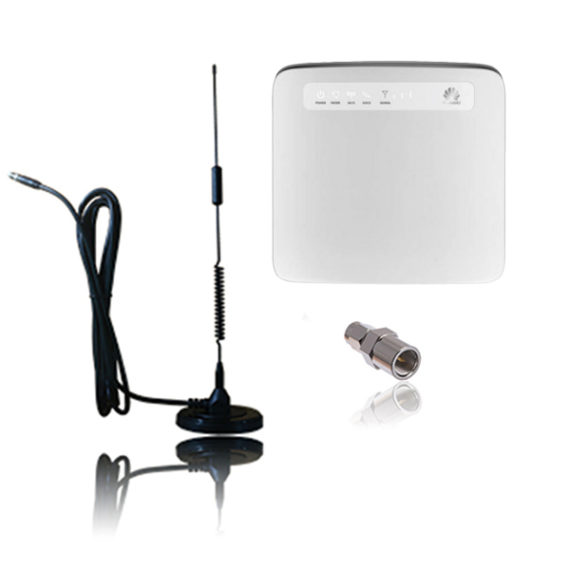 Optus 4G LTE WiFi Router Patch Lead & Base Antenna kit