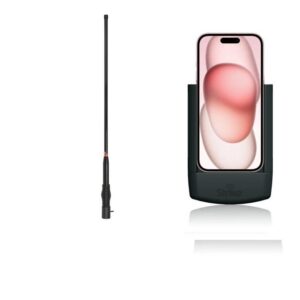 iPhone 15 car kit cradle +Blackhawk high gain antenna  iPhone 15 car kit