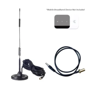 Telstra 4GX  Wi-Fi Plus 2  Magnetic Base Antenna & Patch Lead Bundle